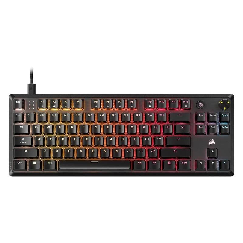 Teclado Mecânico Gamer Corsair K70 Core TKL Tenkeyless, RGB LED